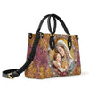 Uni Divine Madonna And Child Leather Bag