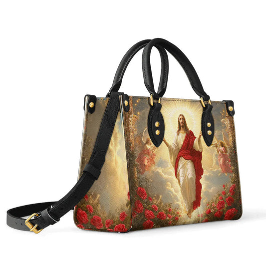 Uni Glorious Ascension Christ Rising in Majesty Leather Bag