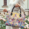Uni Floral Resurrection Leather Bag
