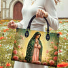 Uni Roses of Guadalupe Leather Bag
