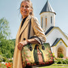 Uni Roses of Guadalupe Leather Bag