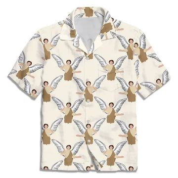 UniJames Vintage Jesus Saves Christian Hawaiian Shirt