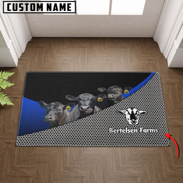 Uni Angus - Bertelsen Farms Cattle Metal Pattern Doormat