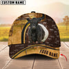 Unijames Cattle Ranch Leather Pattern Personalized Name Cap