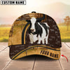Unijames Cattle Ranch Leather Pattern Personalized Name Cap