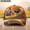 Unijames Cattle Golden Line Personalized Name Cap
