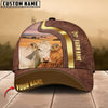 Unijames Cattle Golden Field Personalized Name Cap