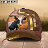 Unijames Cattle Golden Field Personalized Name Cap