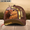 Unijames Cattle Golden Field Personalized Name Cap