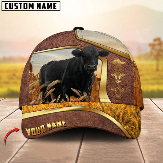Unijames Cattle Classic Golden Personalized Name Cap