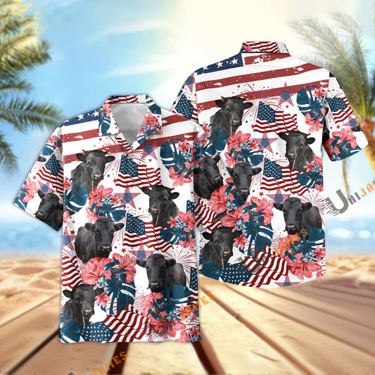 Uni Dexter Happy America Hawaiian Shirt