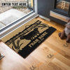 Uni Beefmaster Sunshine Field Custom Farm Name Custom Year Coir Doormat