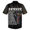 UniJames Warrior Jesus Is My God Hawaiian Shirts - Christian Hawaiian Shirt - Jesus Hawaiian Shirts
