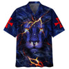 UniJames Way Maker Miracle Worker Promise Keeper Light In The Darkness My God That Is Who You Are Lion Hawaiian Shirt - Best Hawaiian Shirts - Christian Hawaiian Shirt