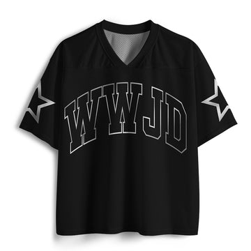 UniJames What Would Jesus Do Christian Mesh Jersey