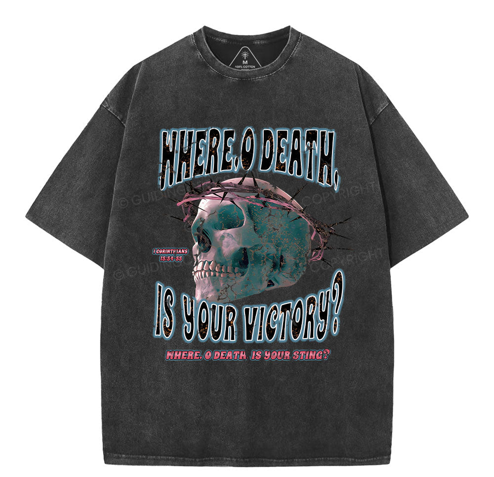 When Life Is Hard Remenber Christian Washed TShirt  