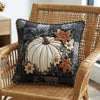 Midnight Pumpkin Bloom Quilted Pillow Case NCU0VL3650