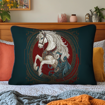 Wild Horse Quilted Bedding Pillow Case NCU0DK8341