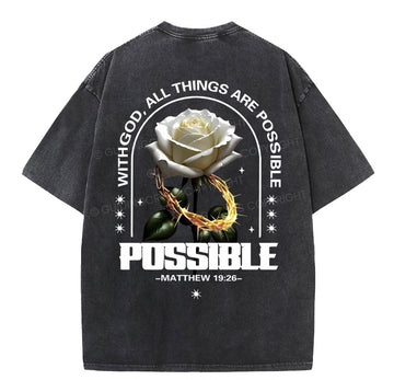 NewSample Christian Washed TShirt  