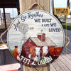 Uni Farm Animal And So Together We Built A Life We Loved - Wooden Door Sign (Many Cattle Breeds)