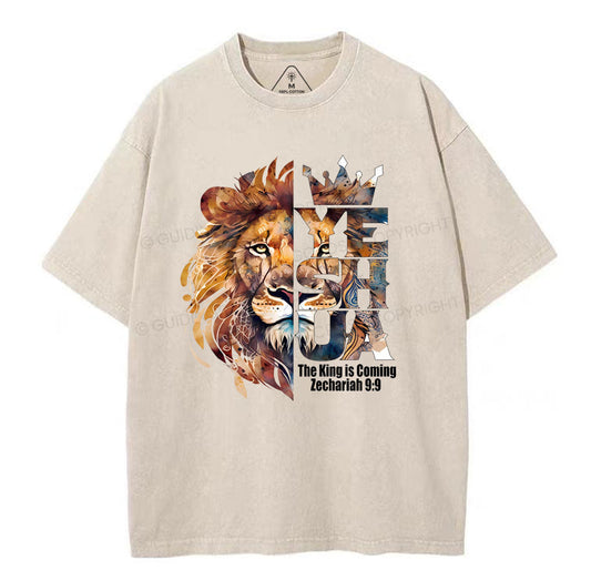 YESHUA Christian Washed TShirt  