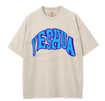 YESHUA Christian Washed TShirt  