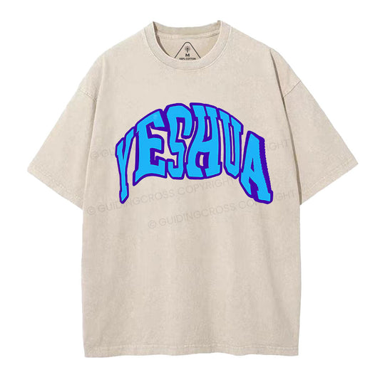 YESHUA Christian Washed TShirt  