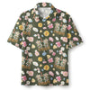UniJames Flower Army Green Christian Hawaiian Shirt