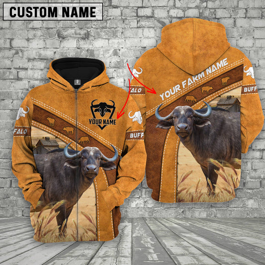 Uni Farm Custom Name Water Buffalo Hoodie