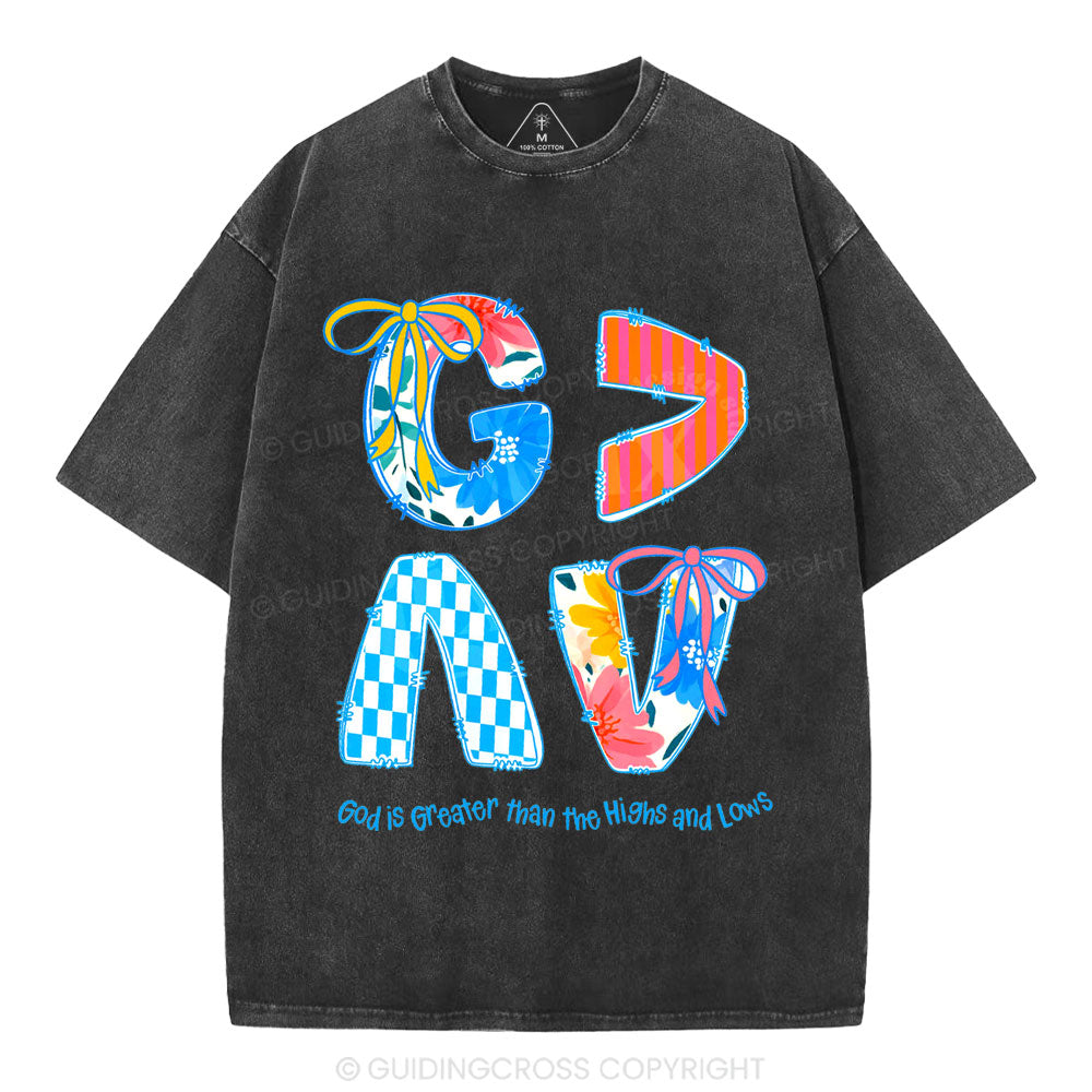 New-Sample Christian Washed T-Shirt Sale - GuidingCross