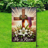Uni Garden Flag 12" x 18" Cross of Resurrection