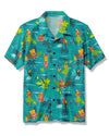 UNIJAMES TROPICAL DANCER TIKI ON BEACH HAWAIIAN SHIRT