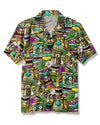 UNIJAMES FUNNY TIKI BEACH HAWAIIAN SHIRT
