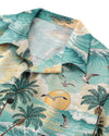 UNIJAMES PALM TREES BEACH HAWAIIAN SHIRT