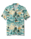 UNIJAMES PALM TREES BEACH HAWAIIAN SHIRT