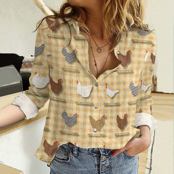 Unique Backyard Chickens Casual Shirt