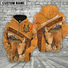 Uni Personalized Name 3D Camels Hoodie