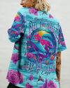UNIJAMES SMELL THE SEA FEEL THE BREEZE DOLPHIN HAWAIIAN SHIRT