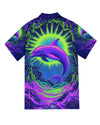 UNIJAMES DOLPHIN JUMPING HAWAIIAN SHIRT