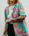 UNIJAMES FLAMINGO HAWAIIAN SHIRT