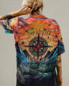 UNIJAMES NOT ALL WHO WANDER ARE LOST COMPASS FOREST HAWAIIAN SHIRT