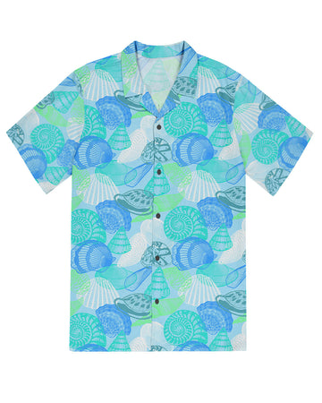 UNIJAMES SEASHELLS HAWAIIAN SHIRT