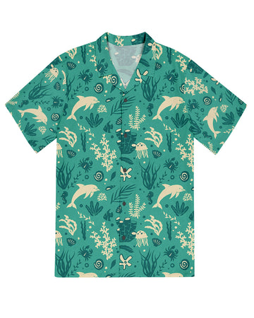 UNIJAMES THE OCEAN HAWAIIAN SHIRT