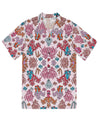 UNIJAMES COLORFUL CORAL HAWAIIAN SHIRT