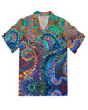 UNIJAMES PAINTING OCTOPUS HAWAIIAN SHIRT