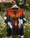 UNIJAMES LET'S GET TOASTED BOOS HALLOWEEN HAWAIIAN SHIRT