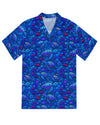 UNIJAMES BLUE TURTLE UNDERSEA HAWAIIAN SHIRT