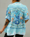 UNIJAMES SMELL THE SEA FEEL THE BREEZE SEAHORSE HAWAIIAN SHIRT