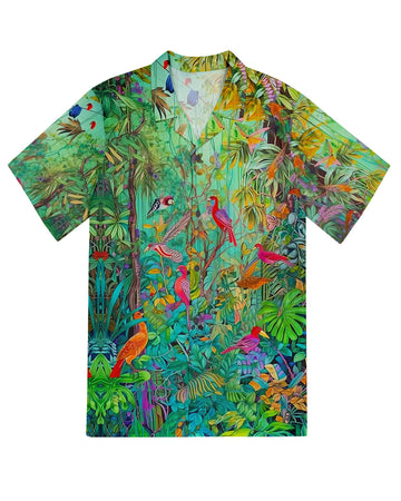 UNIJAMES LUSH JUNGLE HAWAIIAN SHIRT