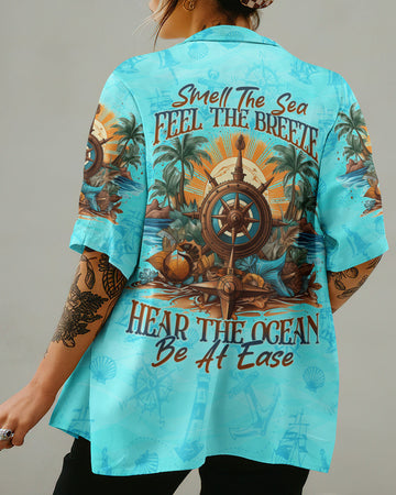UNIJAMES SMELL THE SEA FEEL THE BREEZE HAWAIIAN SHIRT
